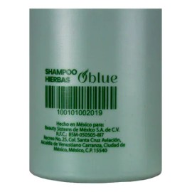 Shampoo De Hierbas Oblue 1l                                                                                                                           