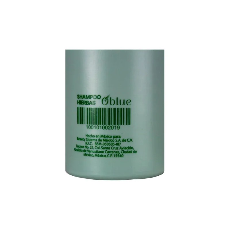 Shampoo De Hierbas Oblue 1l