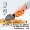Deiss Pro Heavy Duty Pizza Cutter with Wheel Slicer -