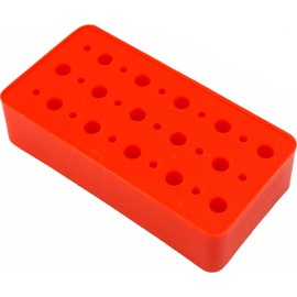 30 Hole Bur Holder Jewelers Rotary Tools 1/8 & 1/4