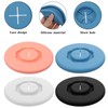 Shimmeroo 4PCS Silicone Lids Reusable Drink Covers for Alcohol Protection