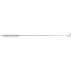 Westmark Straw Spoon, 4 Spoons + 1 Cleaning Brush, Reusable,