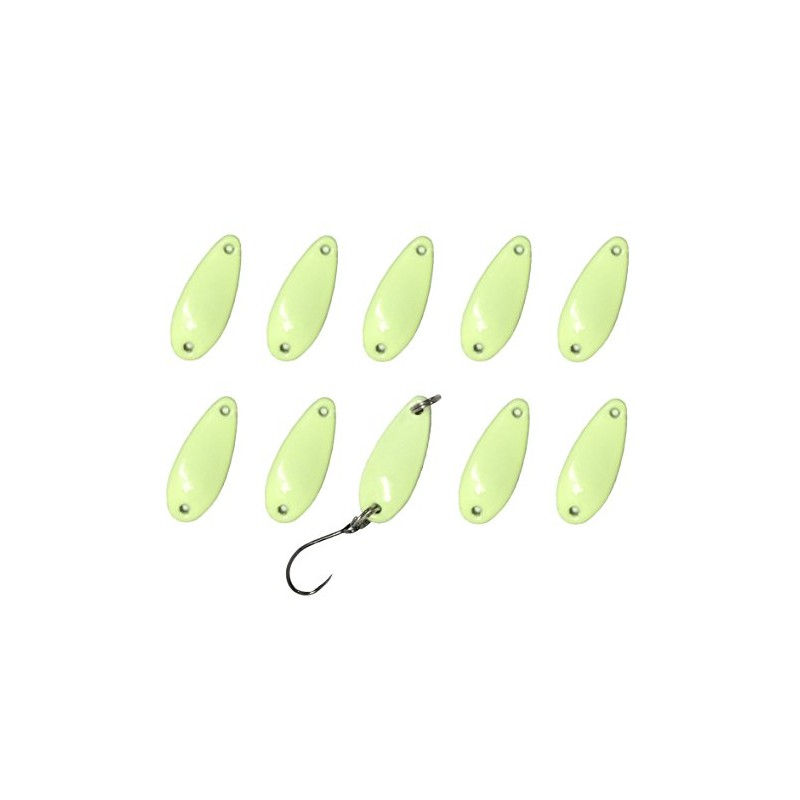 Orurdo qb100111a01n0 Micro Spoon Strong Luminous 10 Piece Set, 1.0