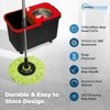 SIMPLI-Magic 360° Spin Mop and Bucket with Wringer – 3