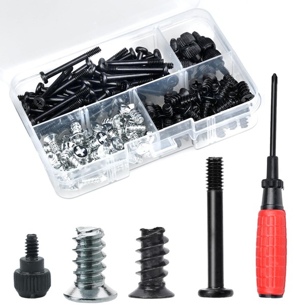 Nivithi 160 Piece PC Screw Set, 30 mm Metal PC
