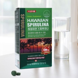 WISHPICK Spirulina 180 tablets x 4 Seaweed nutritional supplement, 4 pcs / WISHPICK 스피루리나 180정 x 4 해조류영양제, 4개