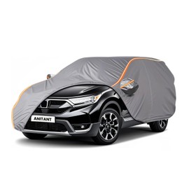 AnITAnT ANITANT Custom Fit Honda CRV Car Cover for CR-V 1995-2025 Outdoor Waterproof Car Cover All Weather with Door Zipper Cotton Lining Scratch Resistant Rain Sun UV Dust Snow Protection