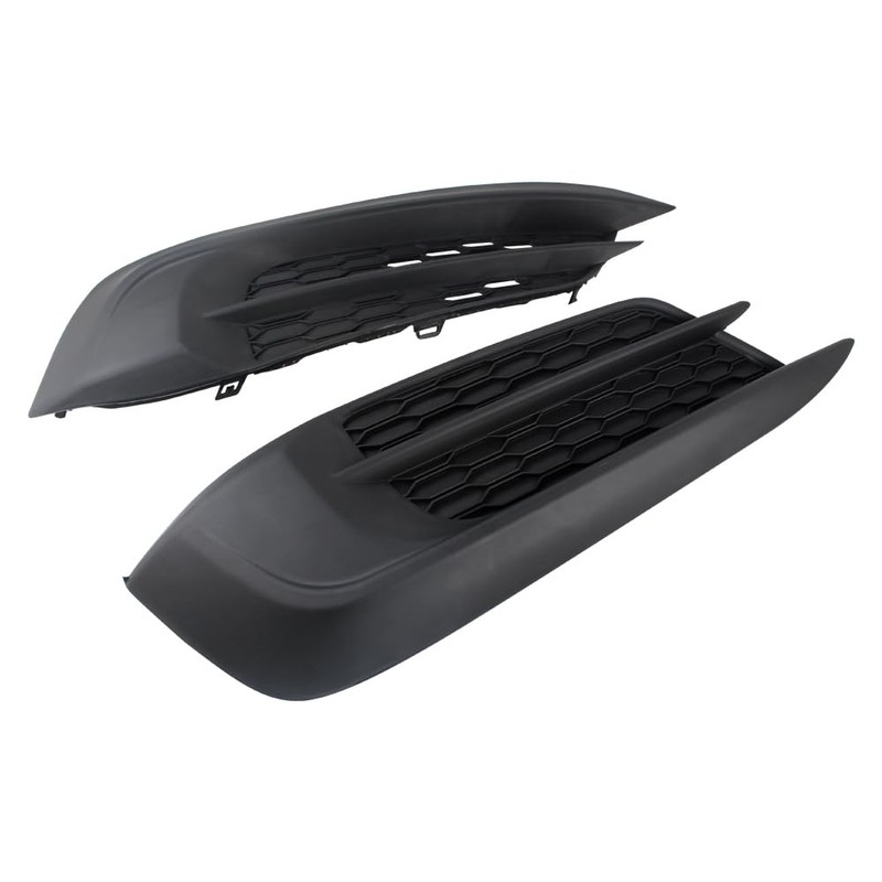 2Pcs Front Bumper Fog Light Cover Assembly Compatible with Honda