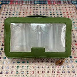 Mahjong Tile Bag Zipper Wear-resistant Waterproof Mahjong Storage Mah Jong Bags for Tiles Board Game PiecesSize: 28*18*10CM, Color: 2-Olive Green-OH