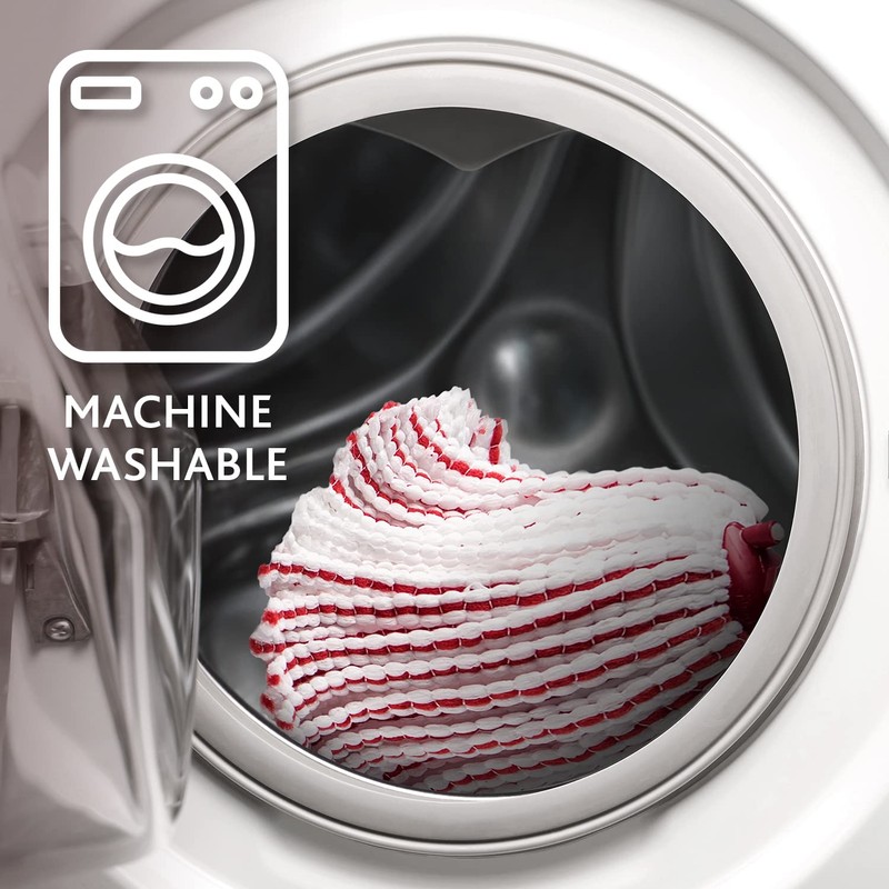 Vileda SuperMocio Microfaser Wischmop Ersatz, rot