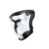 Bojueshaw Anti-Fog Full Face Shield with Adjustable Strap,Reusable HD Clear