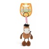 Nici Peluche Llavero Caballo Marrón 7cm Talisminis.