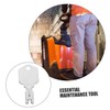 BUGUUYO 6pcs Forklift Ignition Keys Set Construction Vehicle Keys Reliable