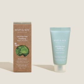 Mary&May [Mary&May]*mini* CICA TeaTree Soothing Wash off Pack 30g