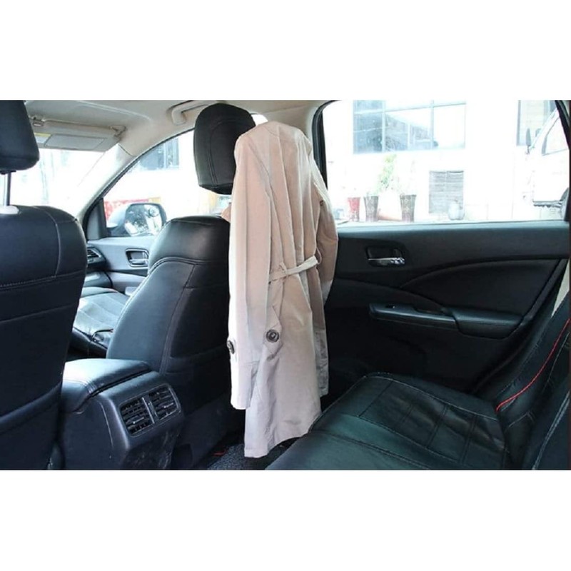 Percha de Metal para abrigos de coche, reposacabezas asiento coche,