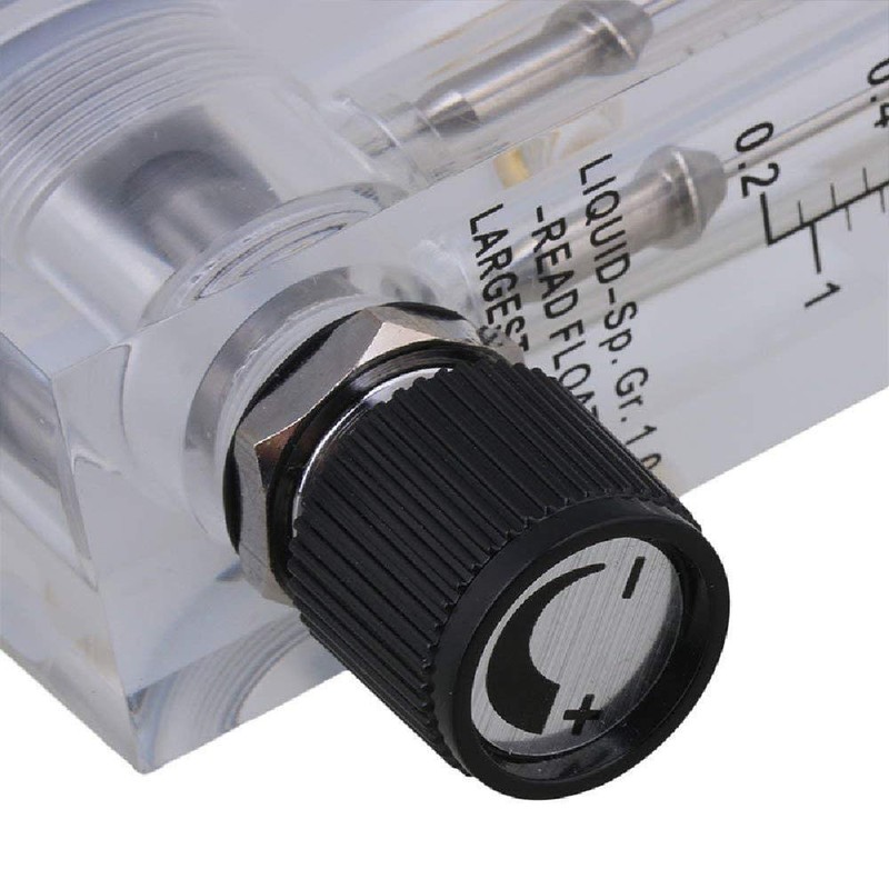 Panel Type Flowmeter, Acrylic-glass LZM-15T Gas Flowmeter Tester Adjustable Flowmeter