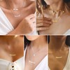 U7 Custom Necklace Jessica Name Pendant Necklaces For Women Girls