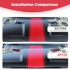 PDKLIN for Challenger Hood Scoop Vent Cover Trim Bezel Red