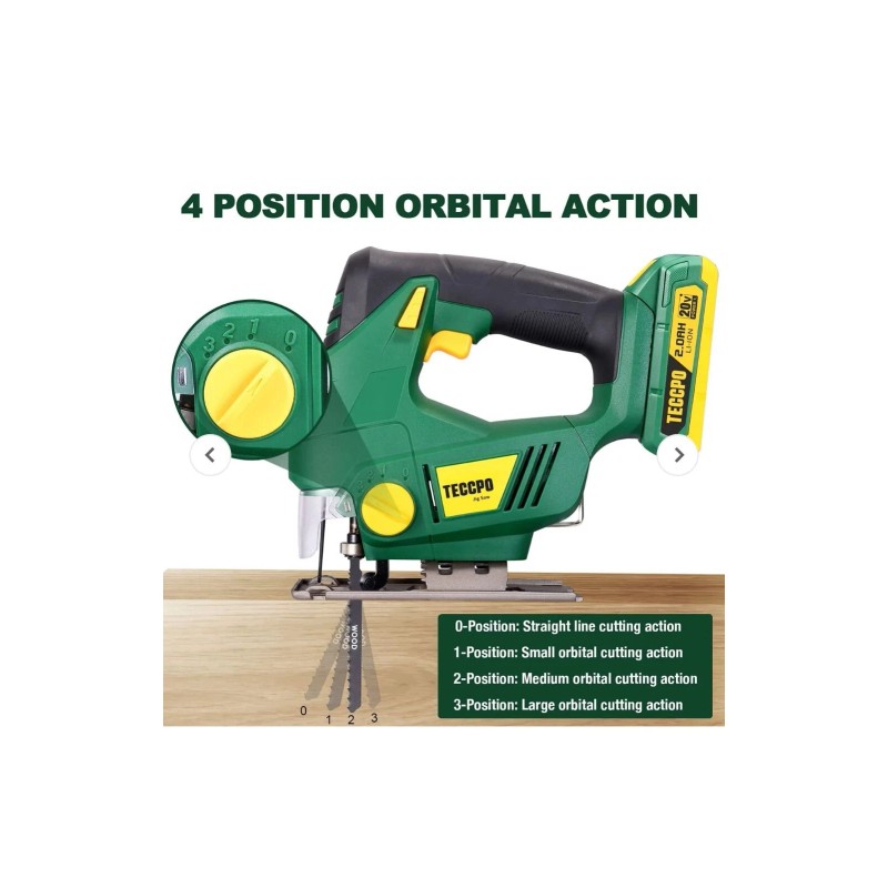 Unbranded 20V MAX Cordless Jigsaw with Variable Speed Control +