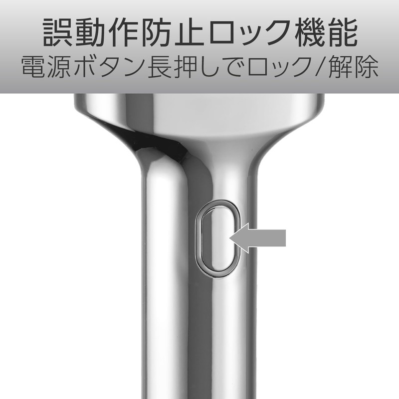 Koizumi KMC-0820/S Men's Shaver, USB Charging/AC Type, 3 Blades, Bath,