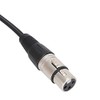 Cable de Audio de 1 XLR Hembra a 2 Macho,