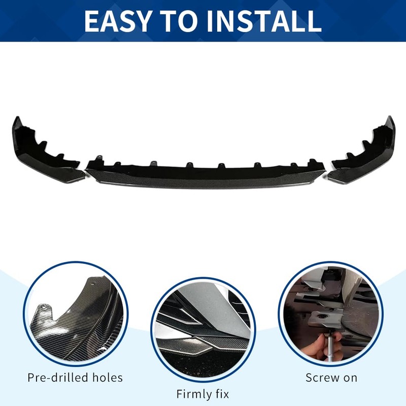 XPHAZZ Front Lip Compatible with 2-Series 2022-2025 G42 Coupe M-Sport
