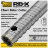 SabreCut Professional 22mm x 300mm Rebar Cutter Fixed SDS Carbide