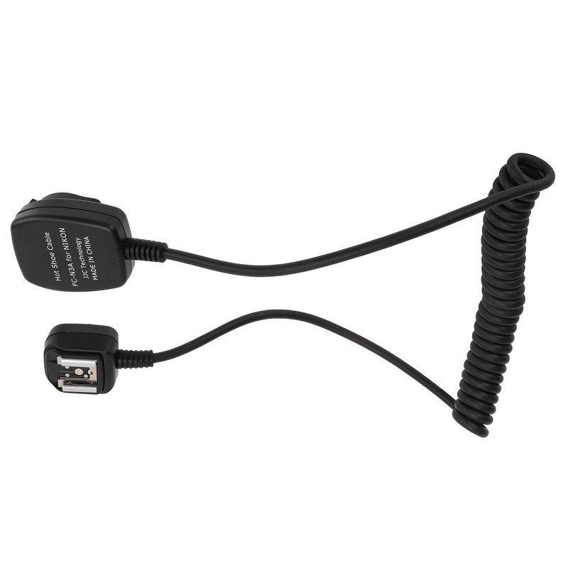 FCN3A 1.3m TTL Camera Flash Cable for Nikon Z50 SB5000