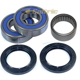 Caltric Rear Wheel Ball Bearings Seals Kit for Yamaha R6 YZFR6 YZF-R6 2003-2013 2014