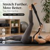 Yoga Stretching Strap for Flexibility Training – Multi-Loop Leg Stretcher