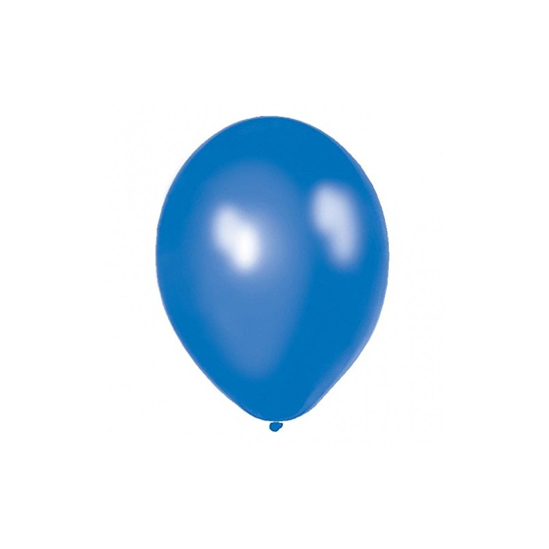 25pcs Plain 12" Dark Blue Helium Quality Latex Balloons Birthday