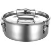 Stainless Steel Flanera, 8.2 Inch Flan Pan for Instant Pot