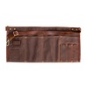 Luchuan Waterproof Waxed Canvas Tool Apron With the Adjustable Genuine