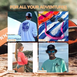 Dirty Hooker Fishing Gear, Sunglass Kroakie (Orange)