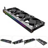 Gadpiparty GPU Fan Cooler with Argb Connector Triple Fan Design