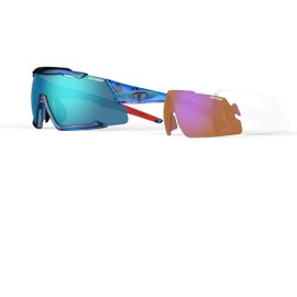 Tifosi Aethon Crystal Blue/Clarion Blue 3 Lenses Interchangeable