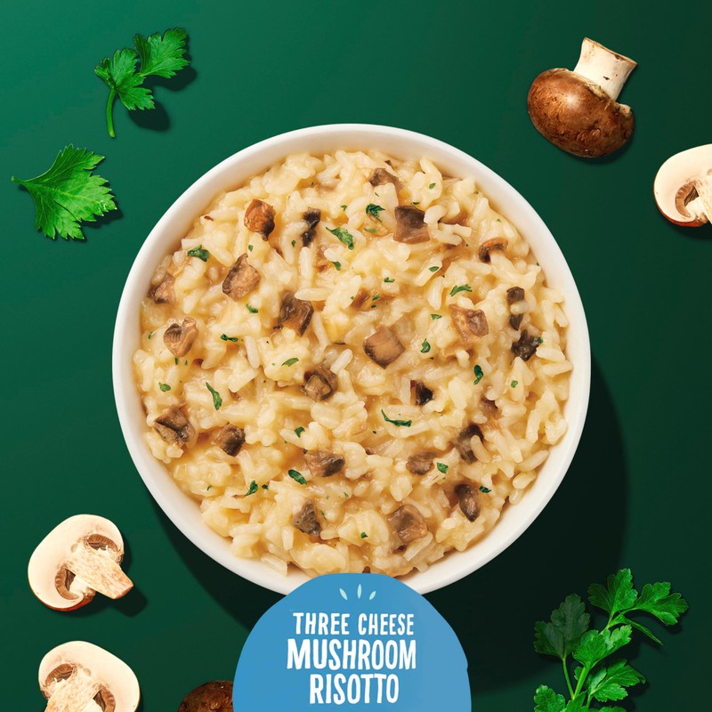Knorr Rice Cup 3 Cheese Mushroom Risotto 8 ct Delicious