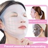 3 Stück Gesichtsmasken Abdeckung, Wiederverwendbare Silikon-Gesichtsmaske, 3D Maske Silikon Gesichtsdampf