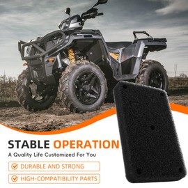 GoaMotors Air Filter Intake Cleaner Element Compatible with Arctic Cat 50 2X4 DVX 90 2X4 DVX 2006-2018 Alterra 90 2X4 4 Stroke 2017-2023 Alterra 90 DVX 2018-2019 Replace 3303-060