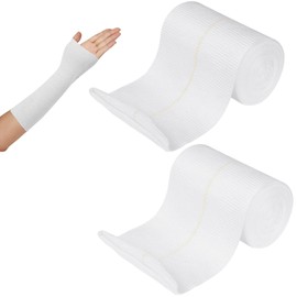 flintronic Flintronic Tubular Bandages, 10cm x 10m Stretch Cotton Bandage, Eczema Conforming Retention, for Arm, Ankle, Wrist