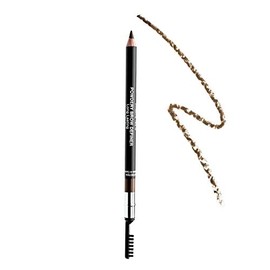 Radiant Professional Powdery Brow Definer - Eyebrow Pencil With Powdery Texture & Matte Finish For Perfect Naturally Defined Brows - Long Lasting Brow Filler With Comb - 1.19g (02 LIGHT BROWN)