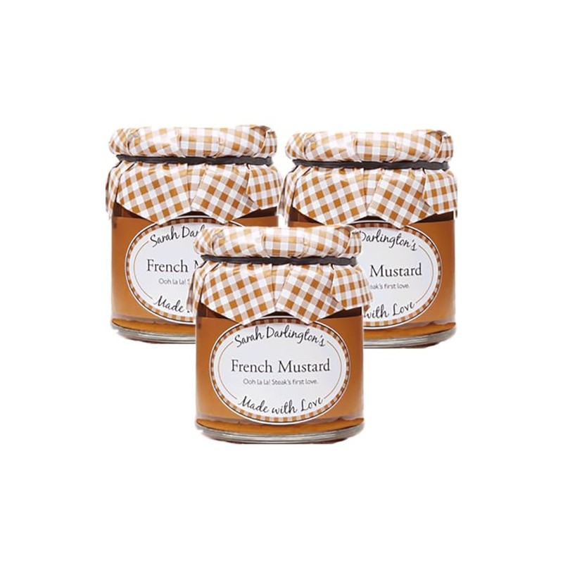 Mrs Darlington's French Mustard - 170g - Pack of 3