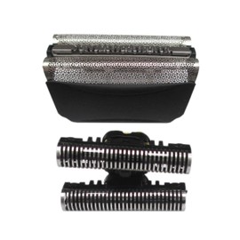 lingsee 51B Ultra-Sharp Replacement Part Shaver Foil Razor Head Cutter Fit for B raun Series 8000 8970, 8975, 8985, 8986, 8987, 8990, 8991, 8995,8595, 8795, 8581, 8583 (Black)