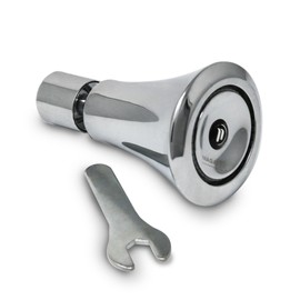 Niagara Conservation N2150-TP Luxury Spa 1-Spray with 1.5 GPM 2.35-in. Wall Mount Adjustable Fixed Shower Head in Chrome, 1-Pack | Bathroom Shower Head Sprayer with Pressure Compensation