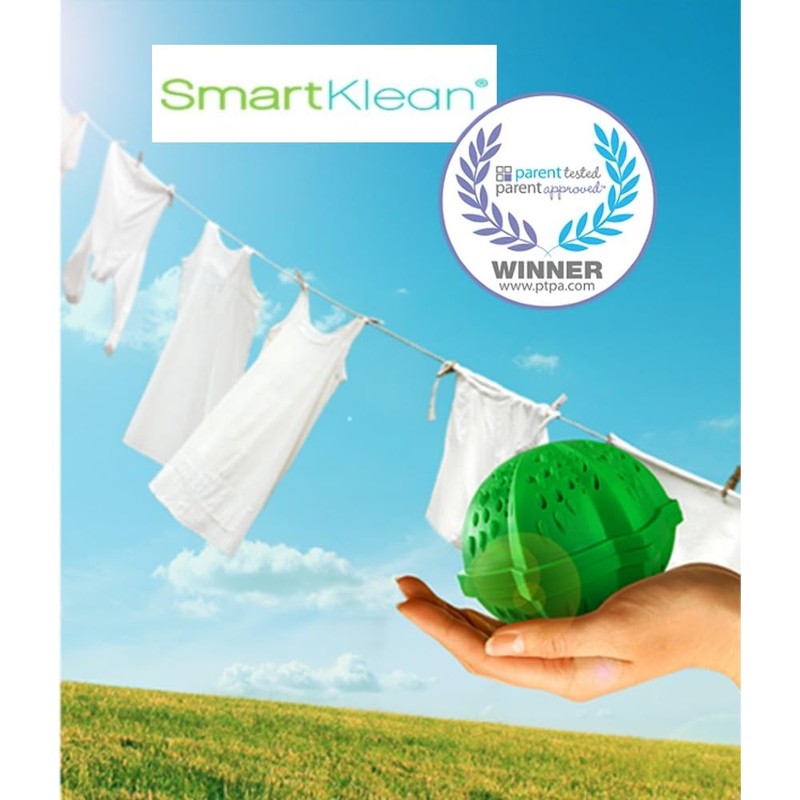 Smartklean Laundry Ball - Ditch Toxic Laundry Detergents Forever! by