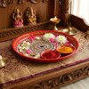 Tarini Gallery Pooja Thali with Bowls Puja Article for Aarti