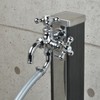 kakudai Garden Taps Versatile Home, Double Spout Faucet 7041 °F