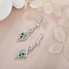YIFSIY Butterfly Earrings for Women 925 Sterling Silver Leverback Infinity