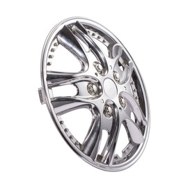 13 Inch Silver Wheel Cover Kit 13'' Hubcap Wheel Cover Electrosilvering Pack of 4