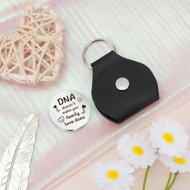 Father in Law Gifts from Daughter Son in Law Father's Day Gift Pocket Hug Token Keychain Funny Birthday Christmas Thanksgiving Day Father's Day Gifts for Stepfather Father Men